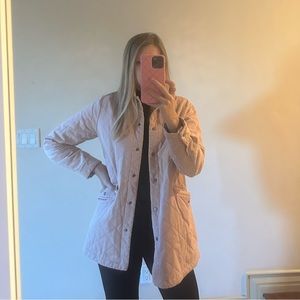 Pink quilted Joie jacket size M